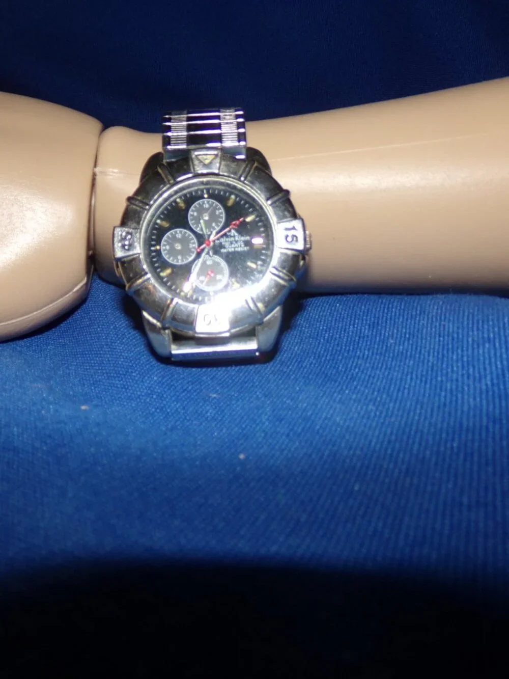 Vintage 1638 Calvin Klein Men's Chronograph Watch - Made In The USA